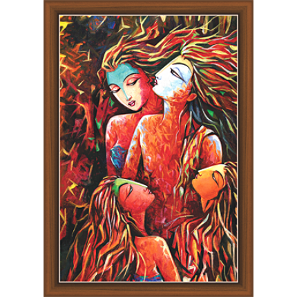 Radha Krishna Paintings (RK-9095)